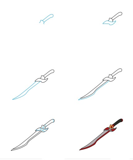 Sword idea (14) Drawing Ideas