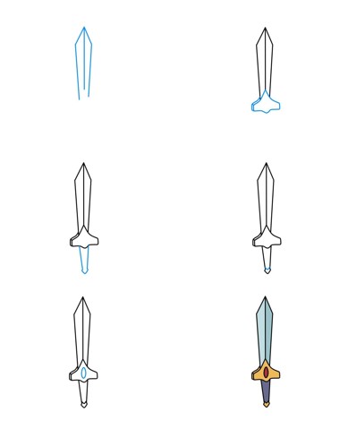 Sword idea (17) Drawing Ideas