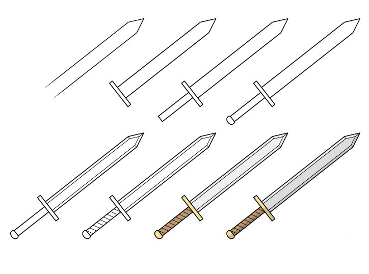 Sword idea (19) Drawing Ideas