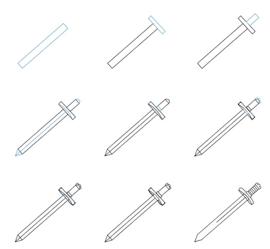 Sword Drawing Ideas
