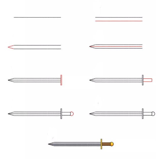 Sword idea (8) Drawing Ideas