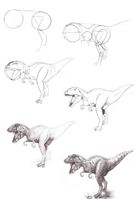 T-Rex idea (1) Drawing Ideas