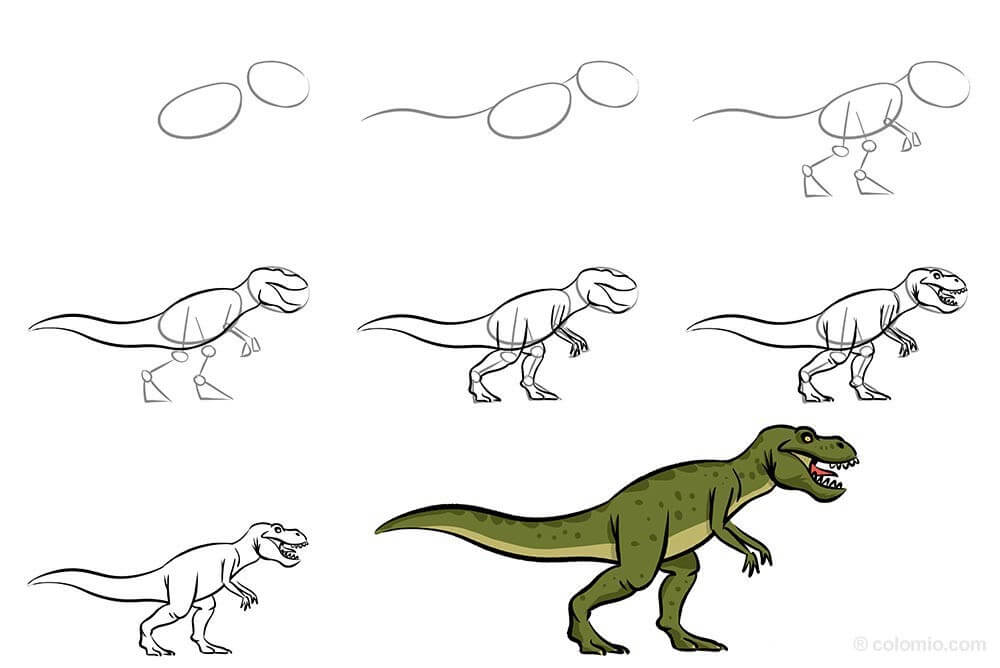 T-Rex idea (16) Drawing Ideas