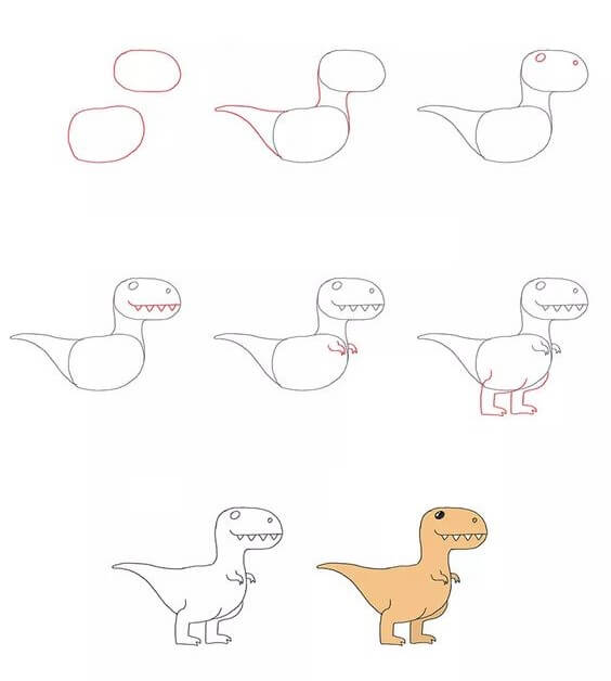 T-Rex idea (3) Drawing Ideas