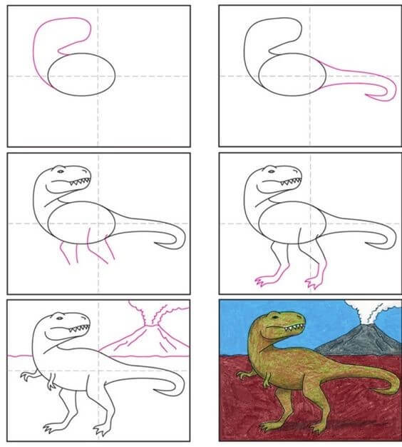 T-Rex idea (5) Drawing Ideas