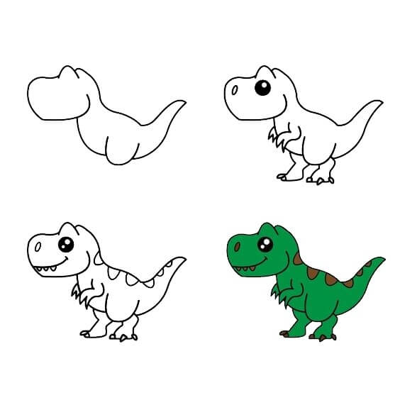 T-Rex idea (7) Drawing Ideas