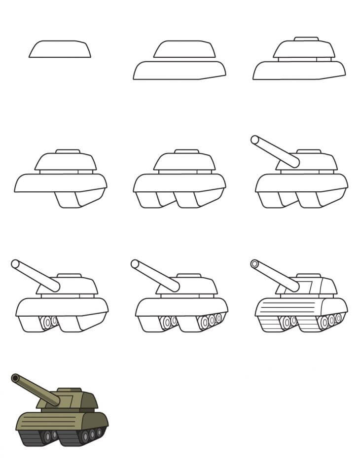 Tank idea (11) Drawing Ideas