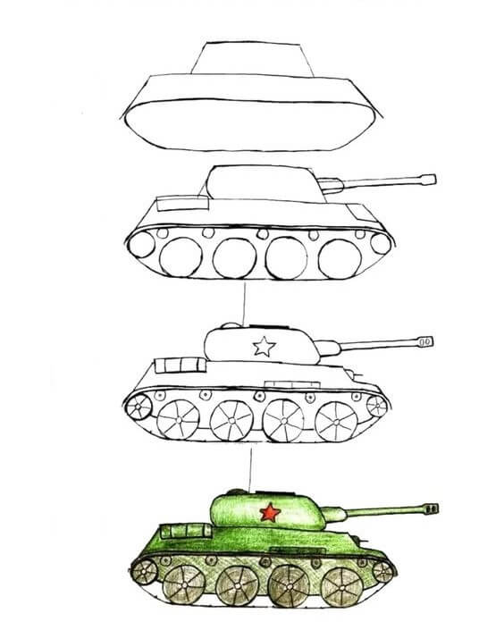 Tank idea (12) Drawing Ideas