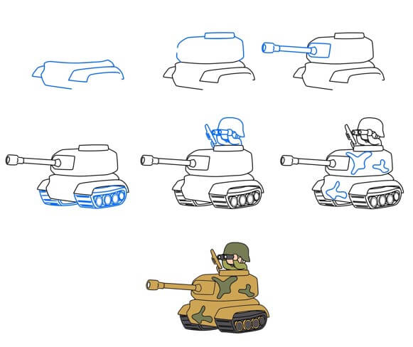 Tank idea (16) Drawing Ideas
