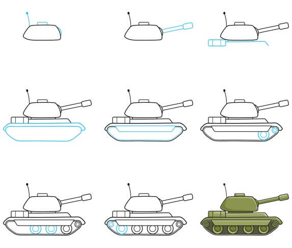 Tank idea (17) Drawing Ideas