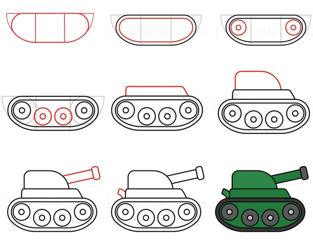Tank idea (18) Drawing Ideas