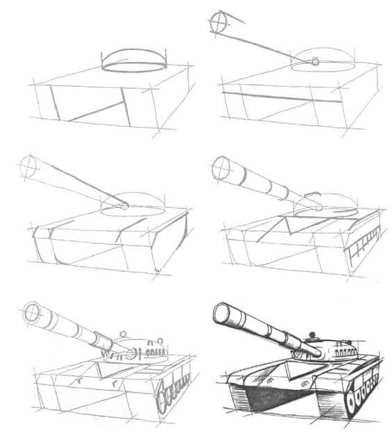 Tank idea (4) Drawing Ideas