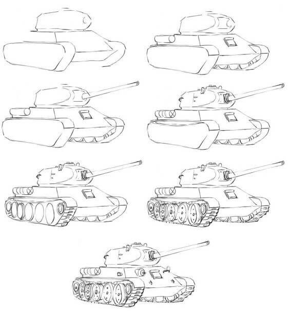 Tank idea (6) Drawing Ideas