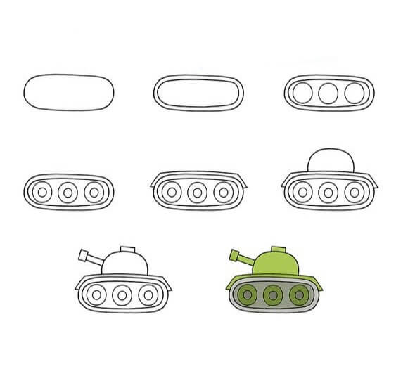 Tank idea (7) Drawing Ideas