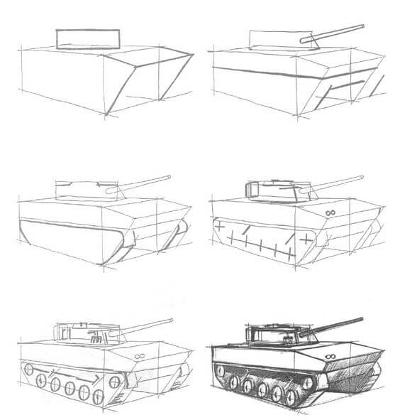 Tank idea (8) Drawing Ideas