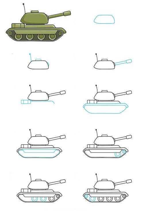 Tank idea (9) Drawing Ideas
