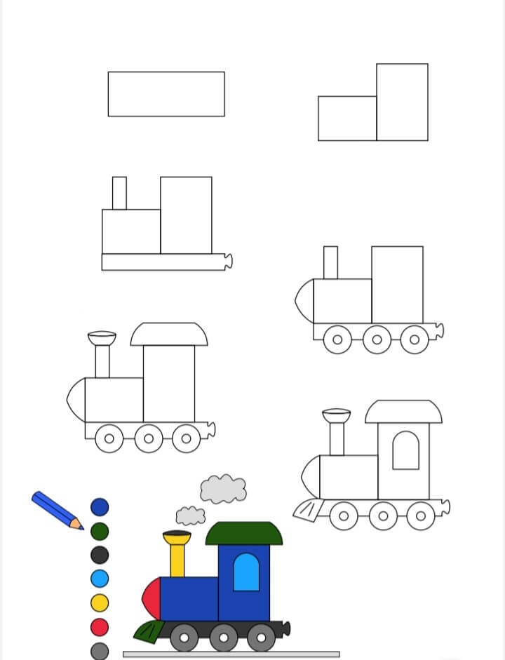 Train idea (8) Drawing Ideas