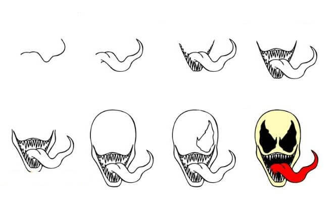 Venom idea (1) Drawing Ideas