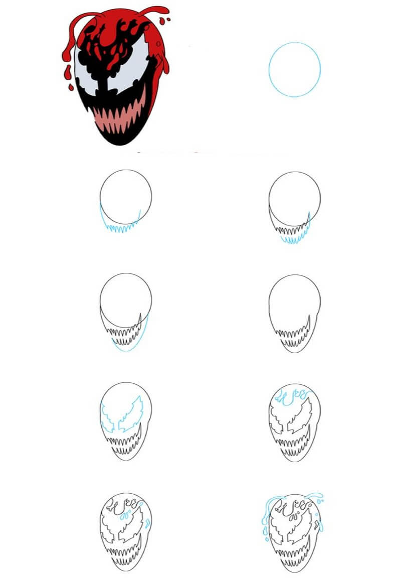 Venom idea (9) Drawing Ideas