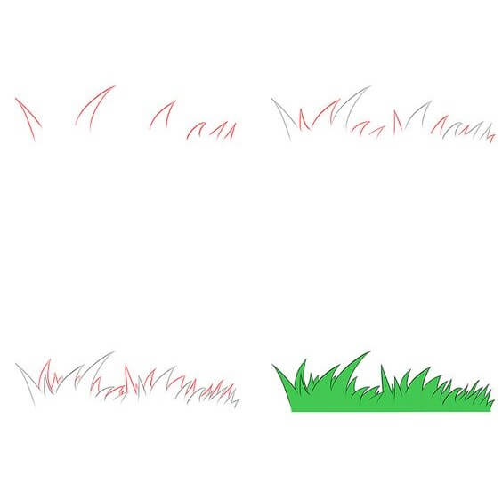 How to draw Weeds (2)