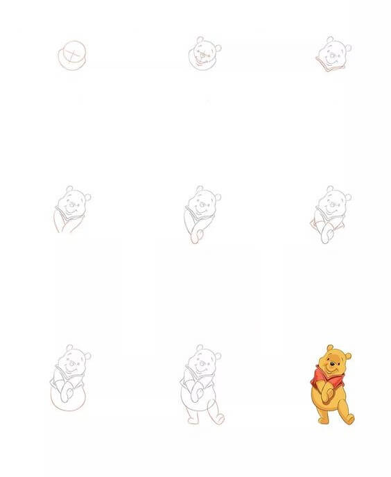 Winnie the Pooh (12) Drawing Ideas