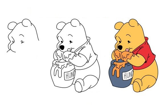 Winnie the Pooh (13) Drawing Ideas