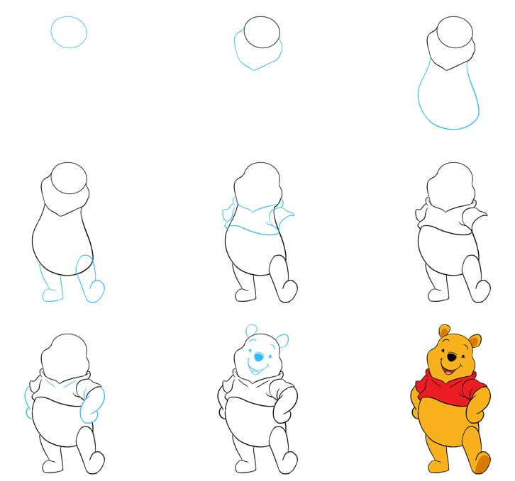 Winnie the Pooh (15) Drawing Ideas