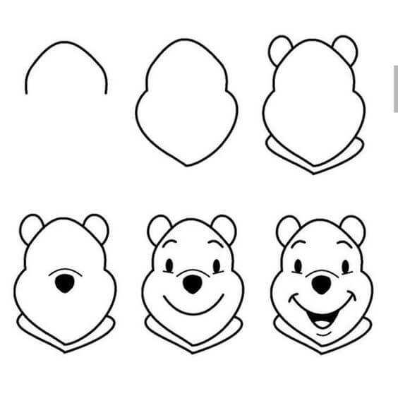 Winnie the Pooh (5) Drawing Ideas