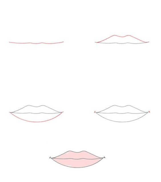 Lip idea (22) Drawing Ideas