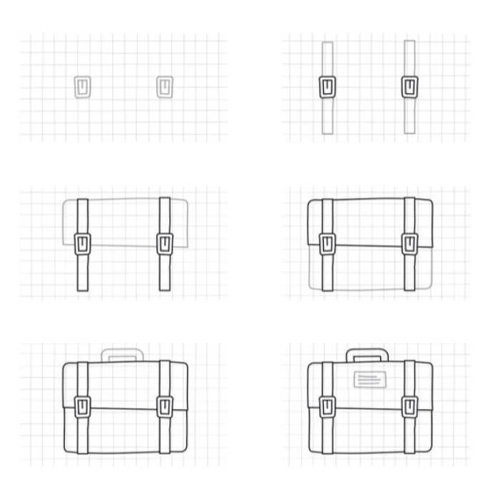 How to draw Bag idea (12)