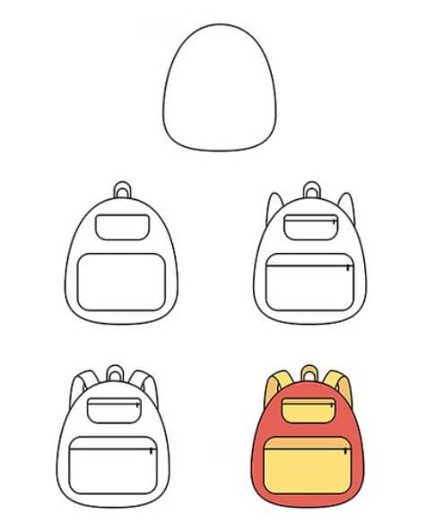 How to draw Bag idea (16)