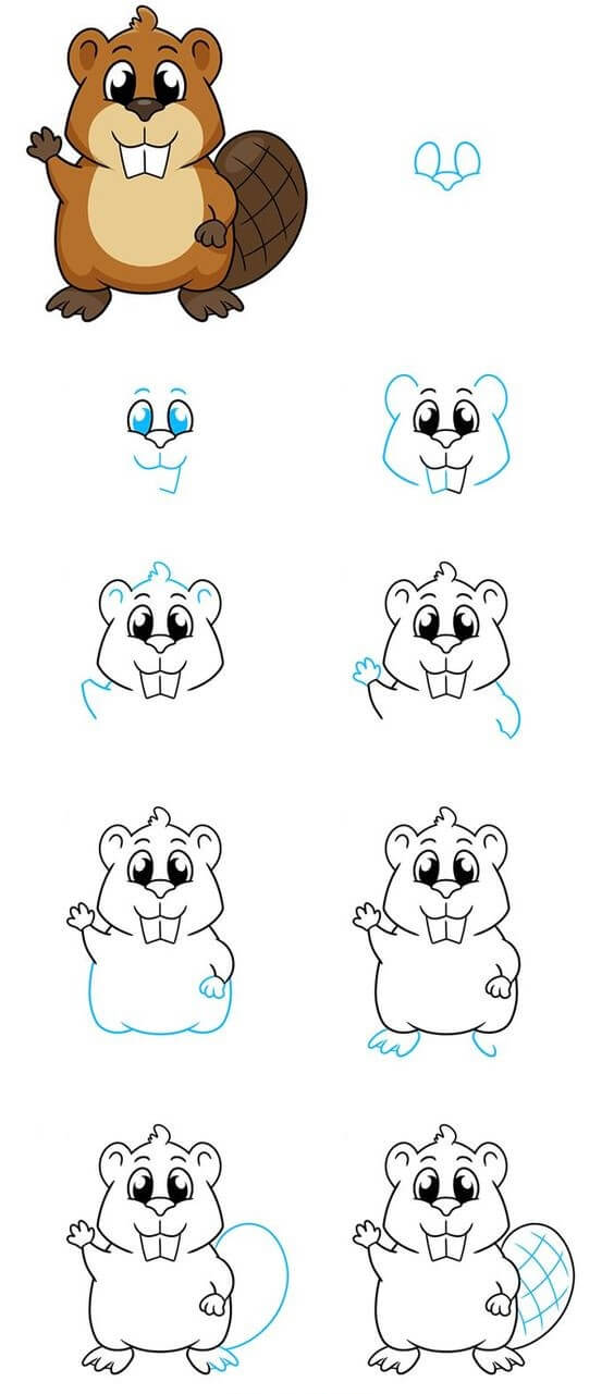 Beaver idea (1) Drawing Ideas