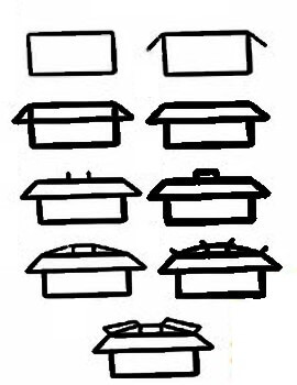 How to draw Box idea (11)