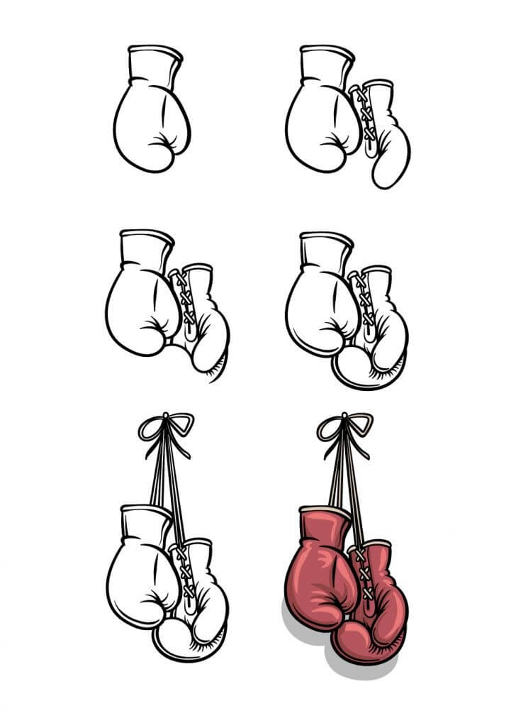 Boxing gloves idea (3) Drawing Ideas