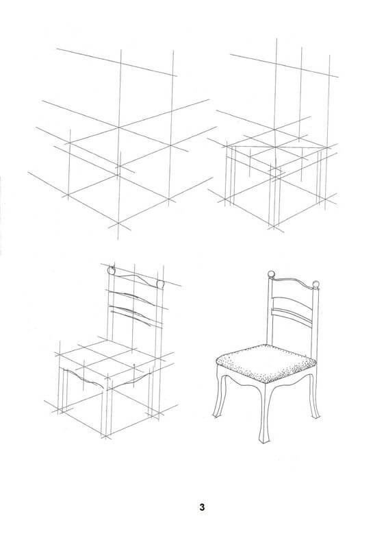 How to draw Chair idea (15)