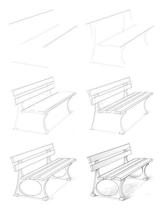 How to draw Chair idea (3)