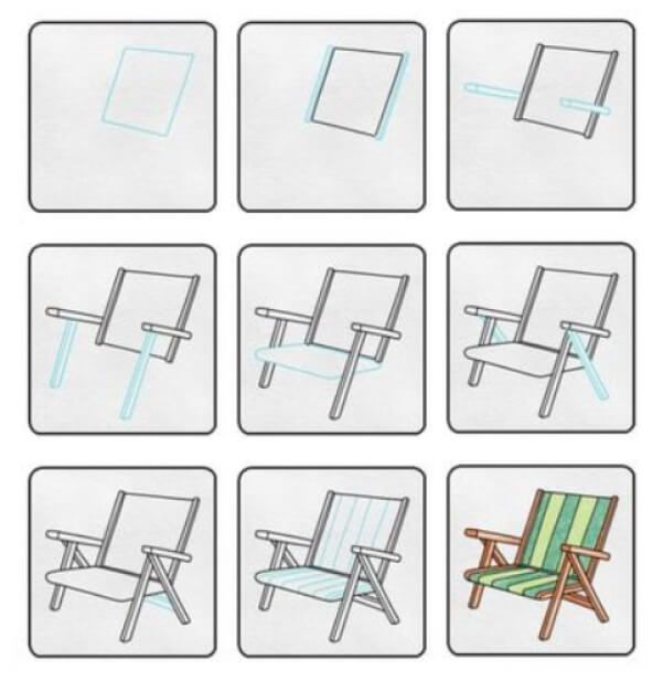 How to draw Chair idea (7)