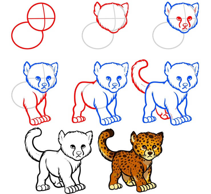 How to draw Cheetah idea (32)