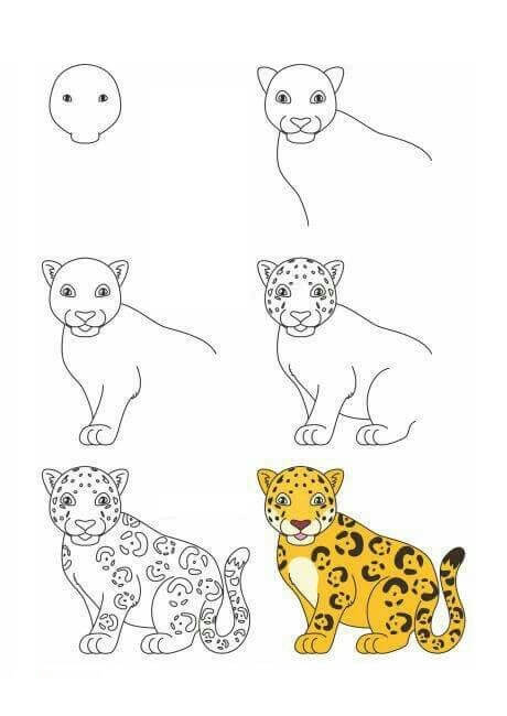 How to draw Cheetah idea (4)