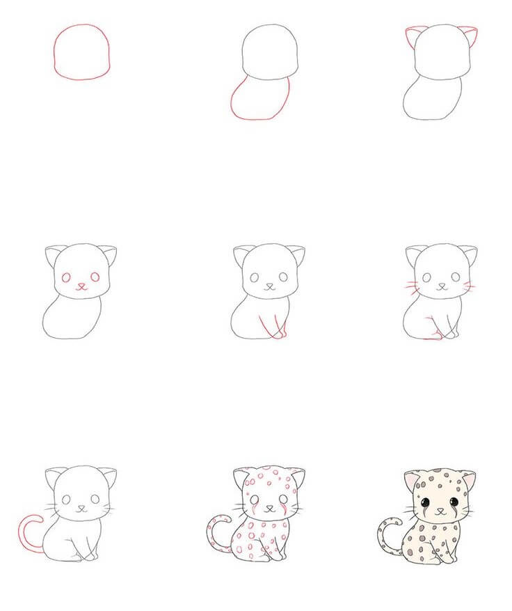 How to draw Cheetah idea (8)