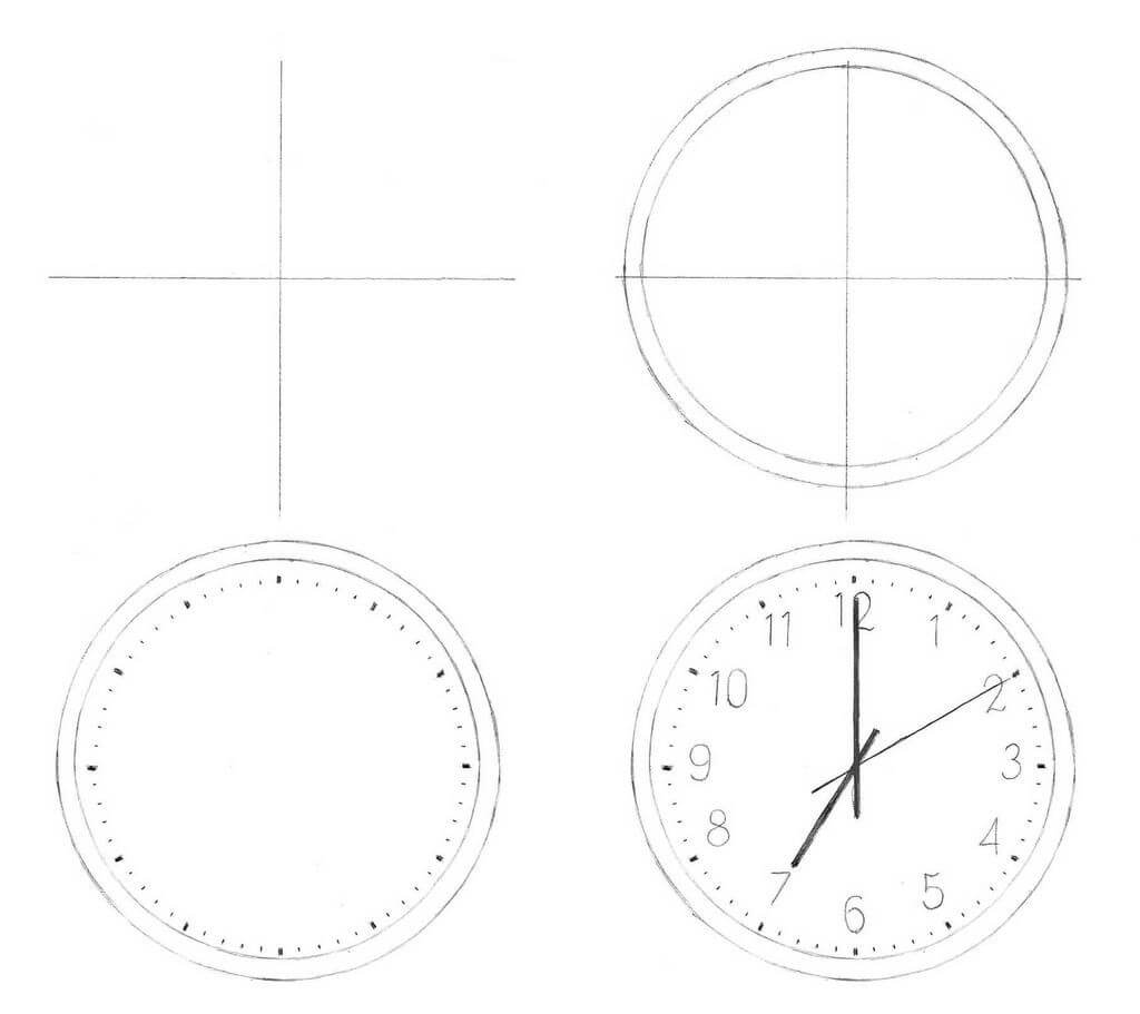 Clock idea (15) Drawing Ideas