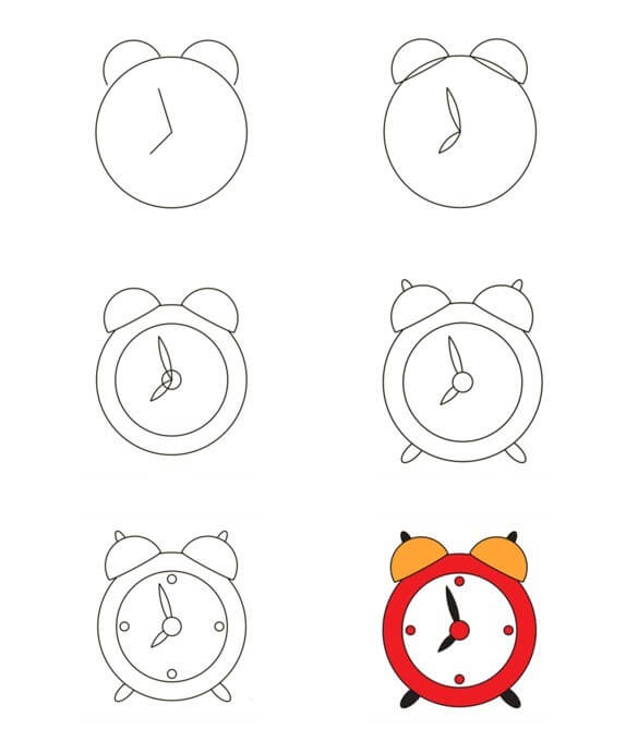 Clock idea (28) Drawing Ideas