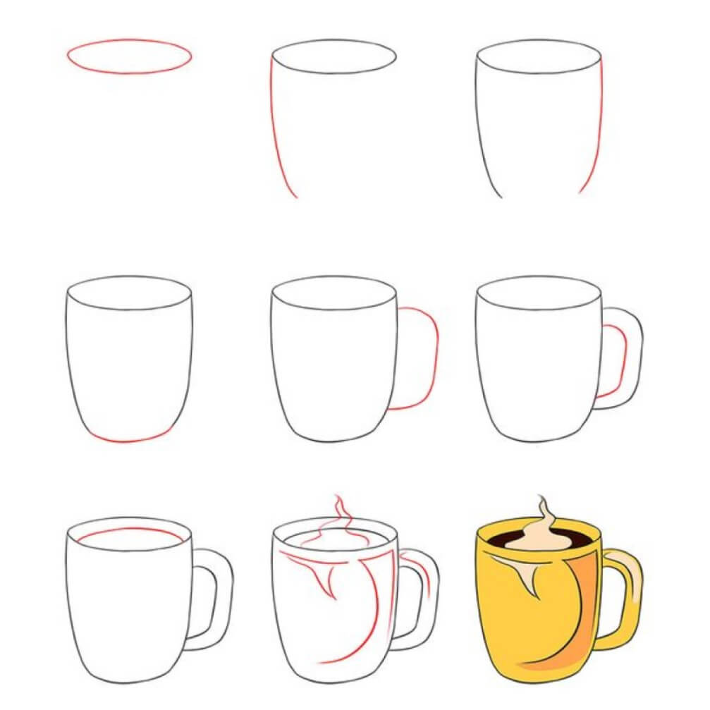 Cup idea (18) Drawing Ideas