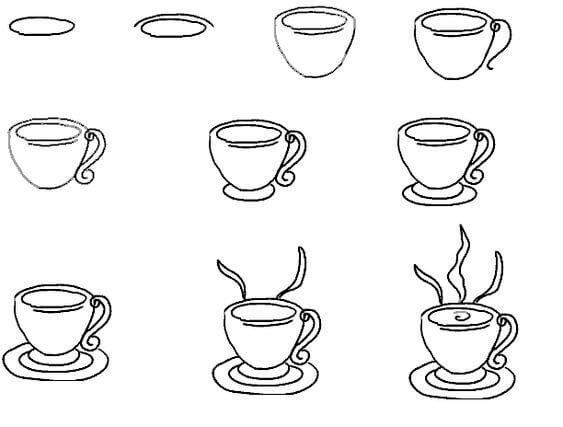 Cup idea (26) Drawing Ideas