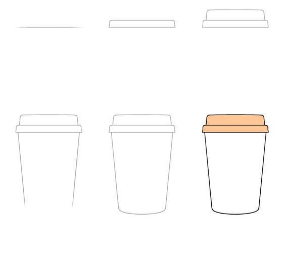 How to draw Cup idea (4)