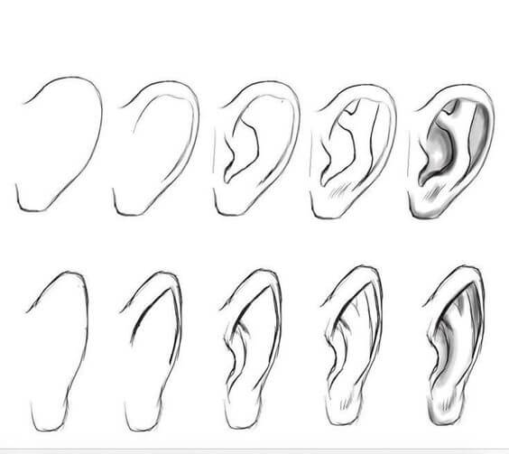 Ears idea (17) Drawing Ideas