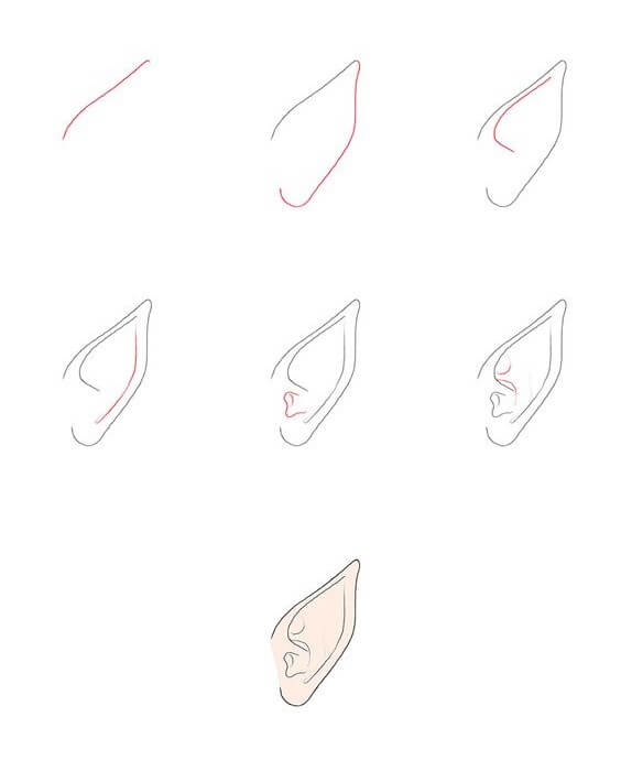 Ears idea (18) Drawing Ideas