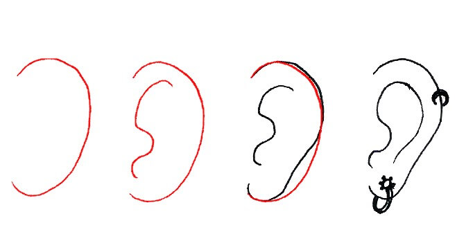 How to draw Ears idea (21)