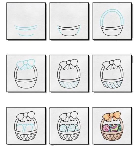Easter Eggs idea (2) Drawing Ideas