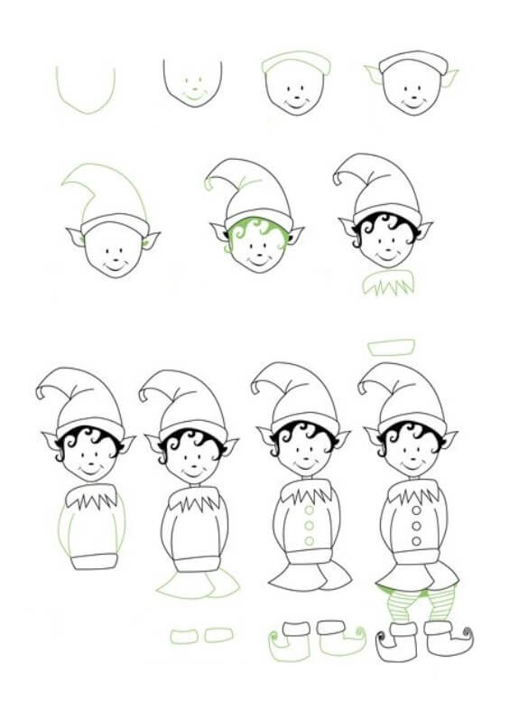 Elf idea (6) Drawing Ideas